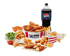 Dipping Boneless Feast: 14 pc