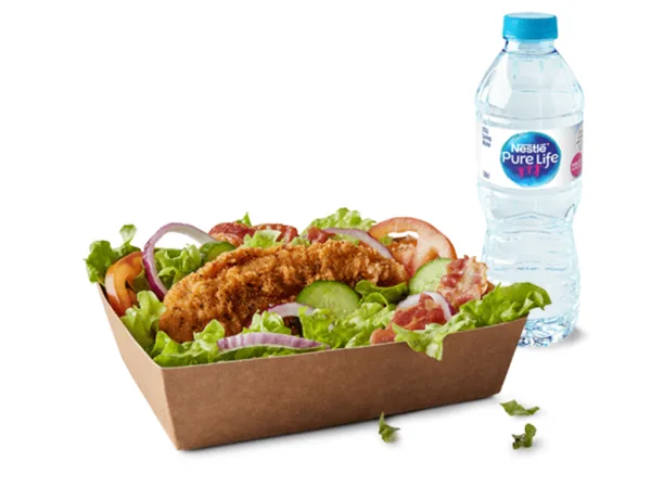 Crispy Chicken & Bacon Salad Meal