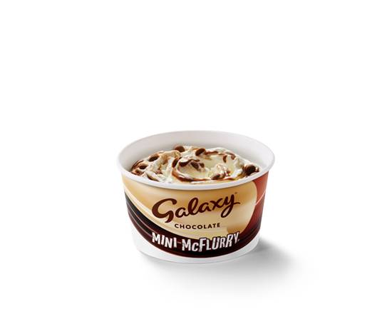 Mini Galaxy Chocolate McFlurry
