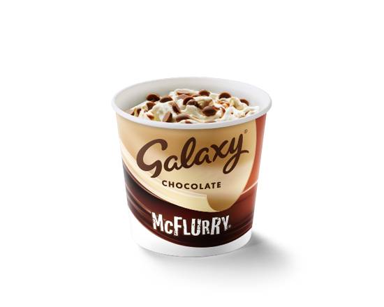 Galaxy Chocolate McFlurry