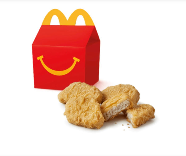 how many calories in chicken nugget happy meal