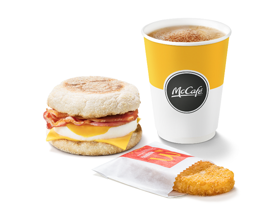 Double Bacon & Egg McMuffin Meal