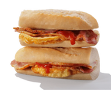 Bacon & Omelette Breakfast Baguette