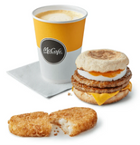 Double Sausage & Egg McMuffin Meal