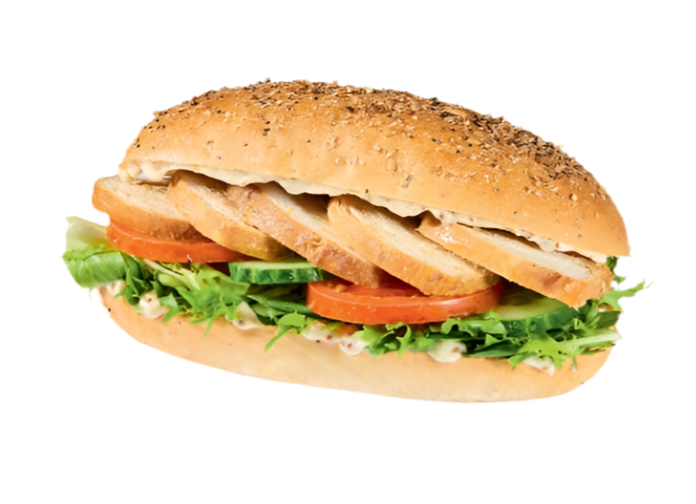 Roast Chicken & Honey Mustard Oval Bite