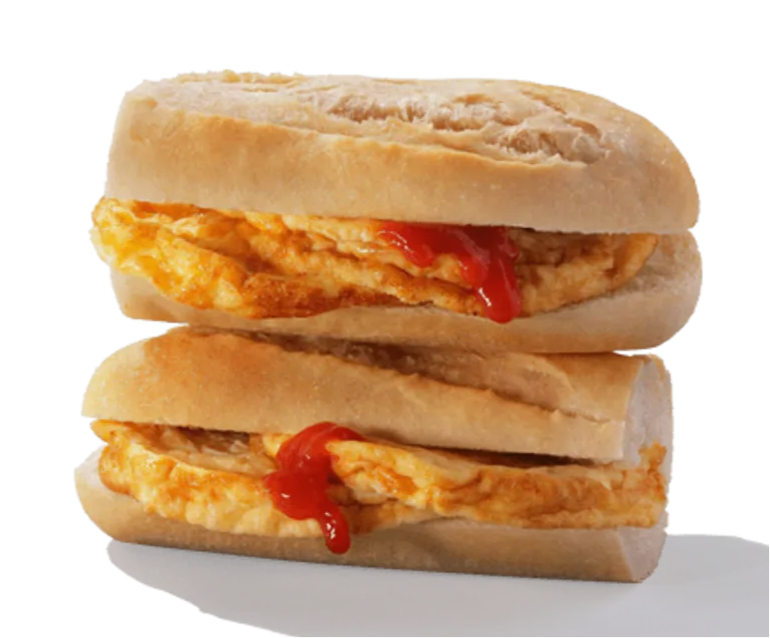 Omelette Breakfast Baguette