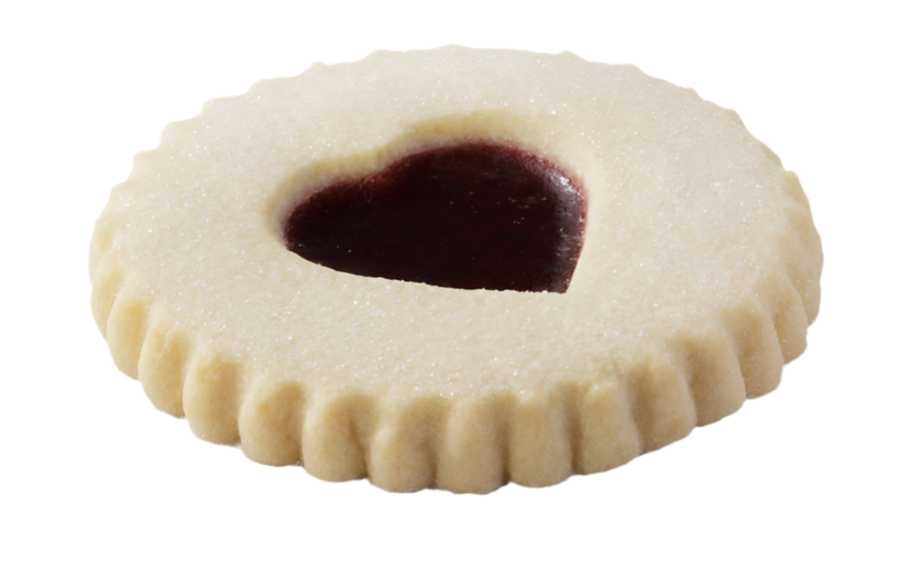 Jammy Heart Biscuit