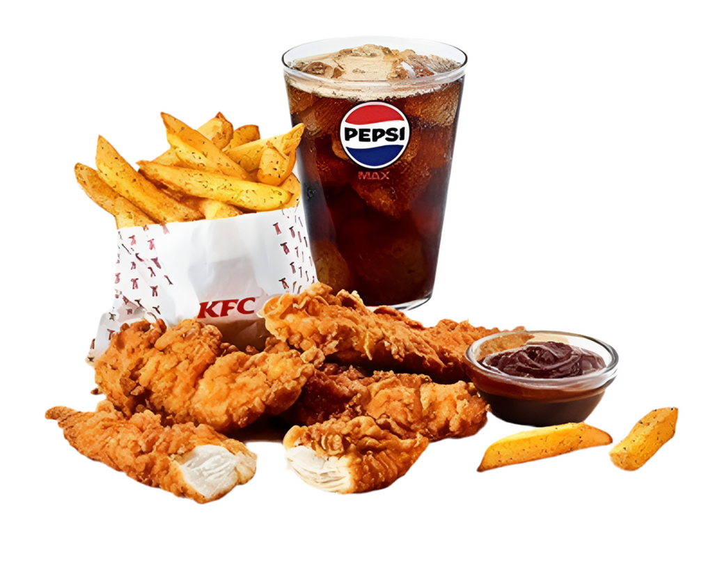 Boneless Meal: 4 pc