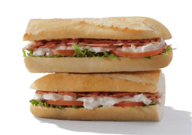 Roast Chicken and Bacon Club Baguette