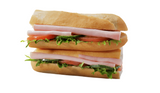 Honey Roast Ham Salad Baguette