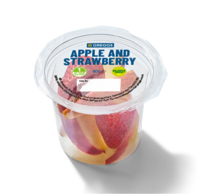 Apple & Strawberry Fruit Pot
