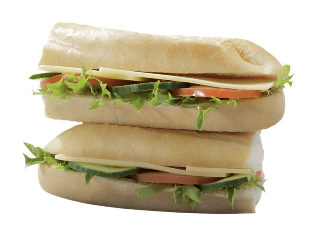 Mature Cheddar Cheese Salad Baguette