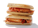 Bacon & Sausage Breakfast Baguette