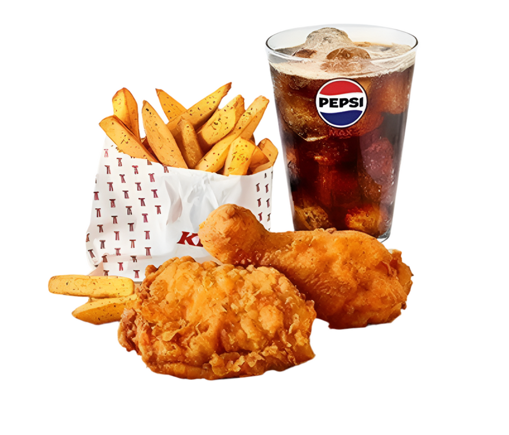 Colonel’s Meal: 2 pc
