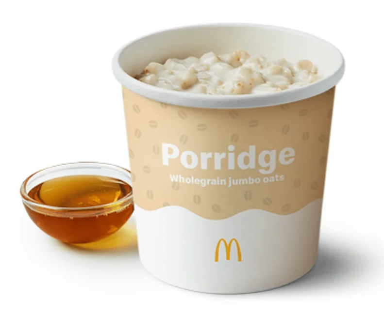 Porridge with Golden Syrup