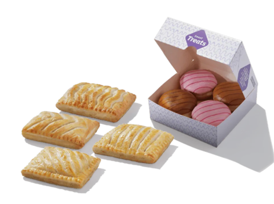 4 Bakes & 4 Filled Doughnuts