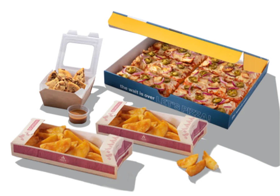 6 Slice Pizza Meal Deal Bundle
