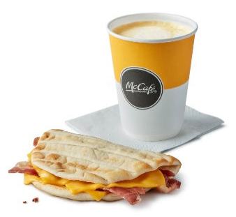 Cheesy Bacon Flatbread Meal