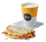 Cheesy Bacon Flatbread Meal