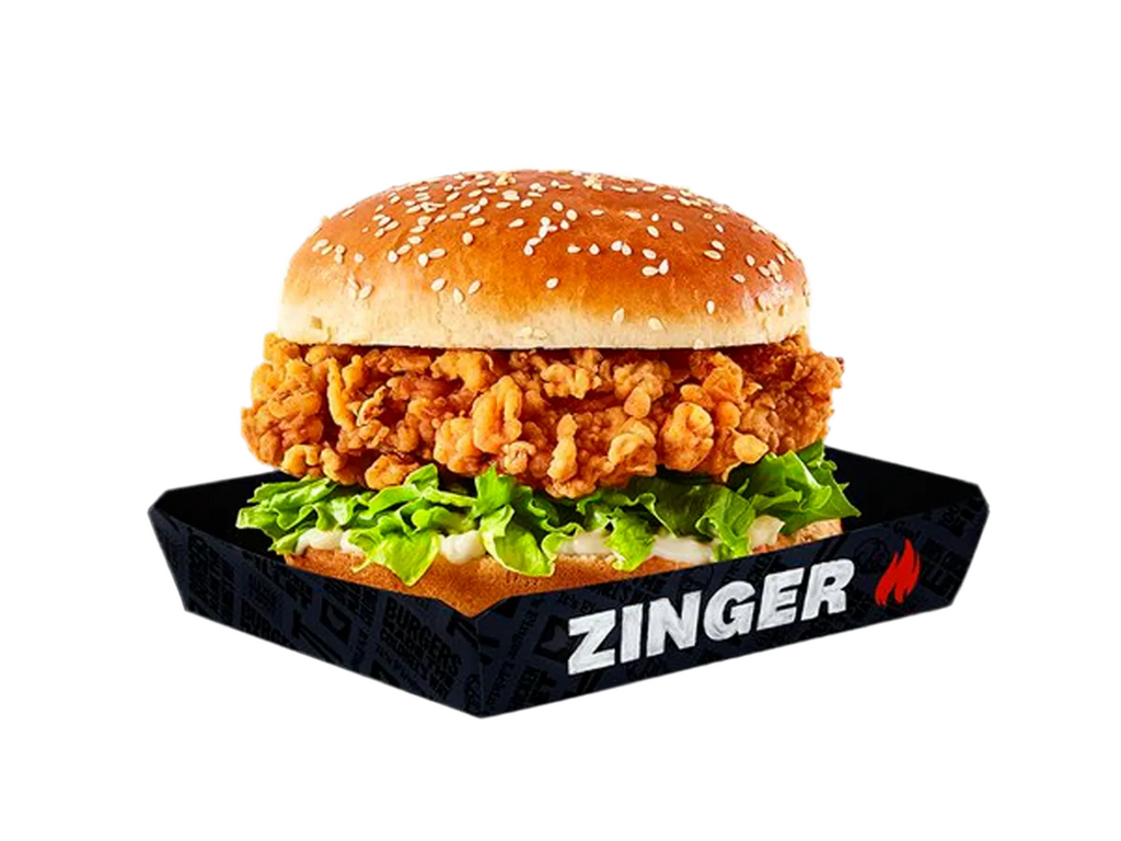 Zinger Burger 🔥