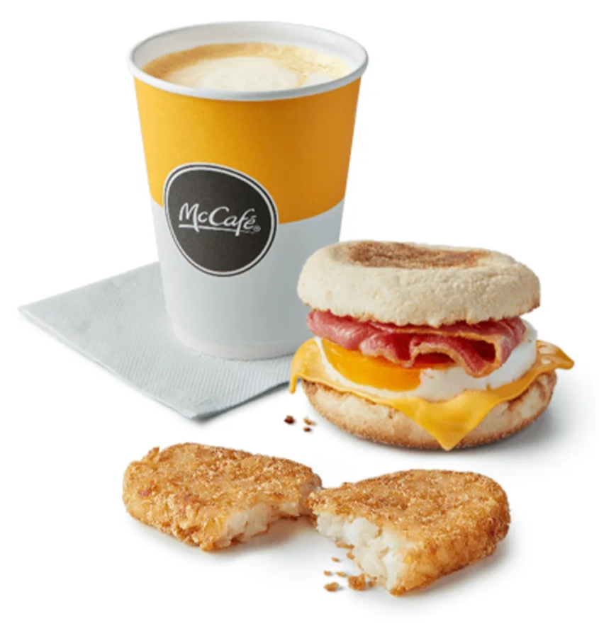 Bacon & Egg McMuffin Meal