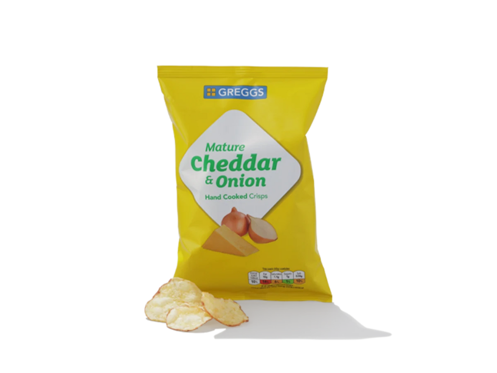 Mature Cheddar Cheese & Onion Crisps