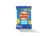 Walkers Cheese & Onion Crisps