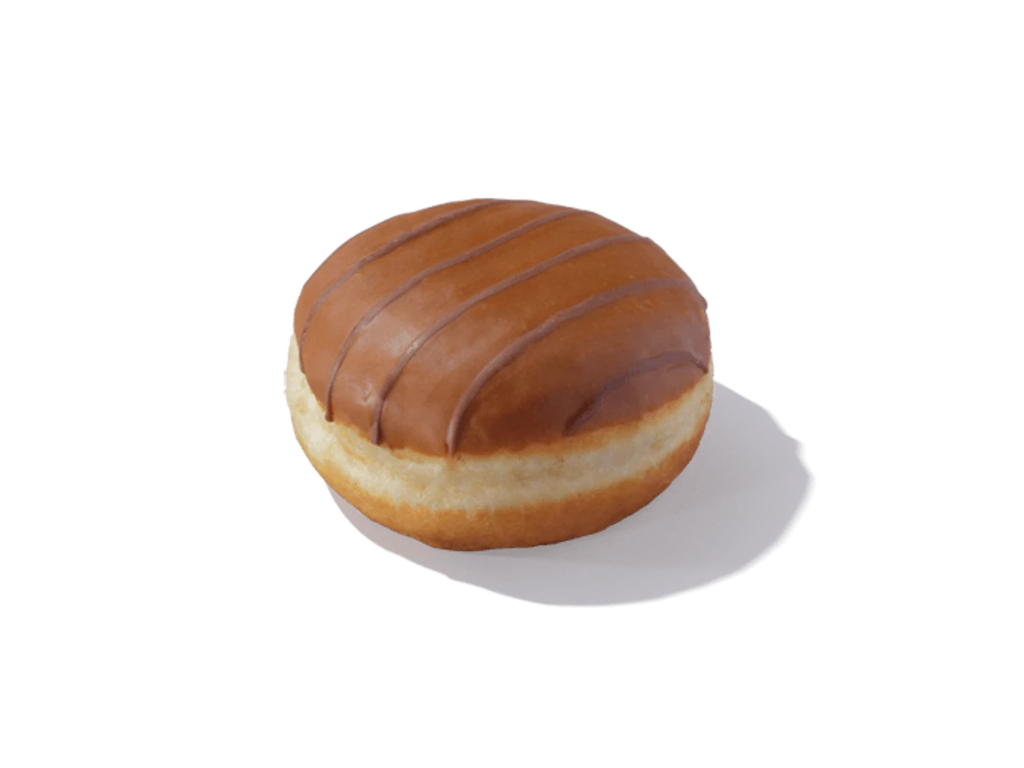 Caramel Custard Doughnut