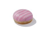 Pink Jammie Doughnut