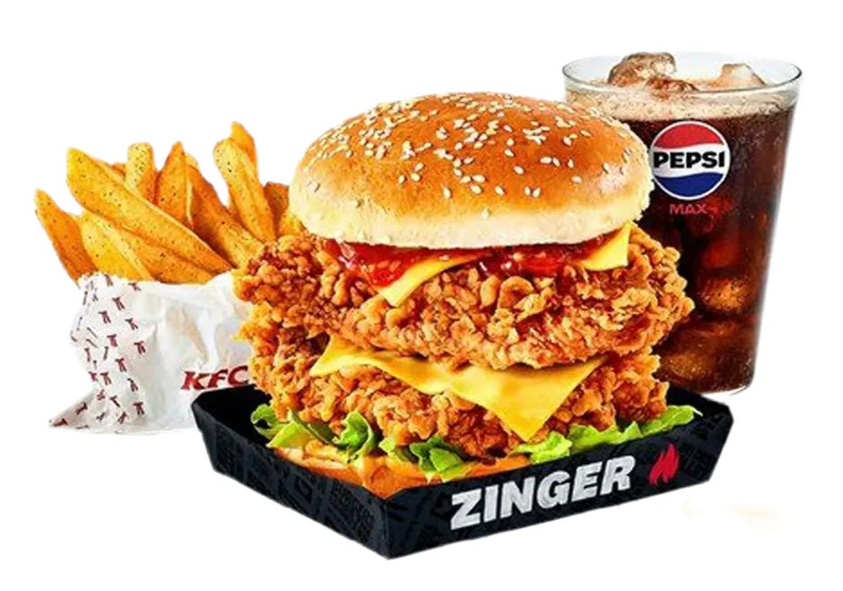 Zinger/Fillet Stacker Meal 🔥