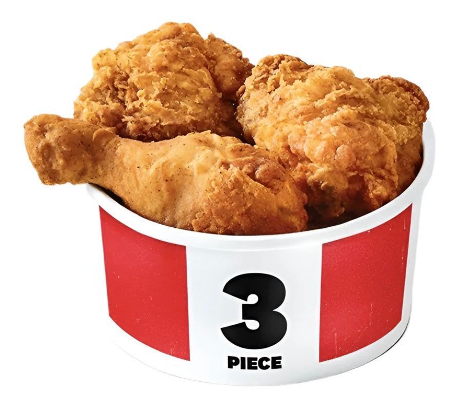 Original Recipe Chicken: 3 pc