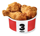 Original Recipe Chicken: 3 pc