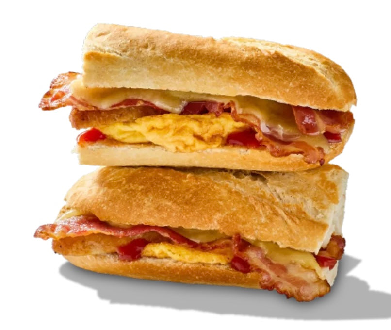 All Day Breakfast Hot Baguette
