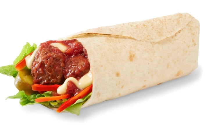 Meatball Marinara (Pork & Beef) Wrap