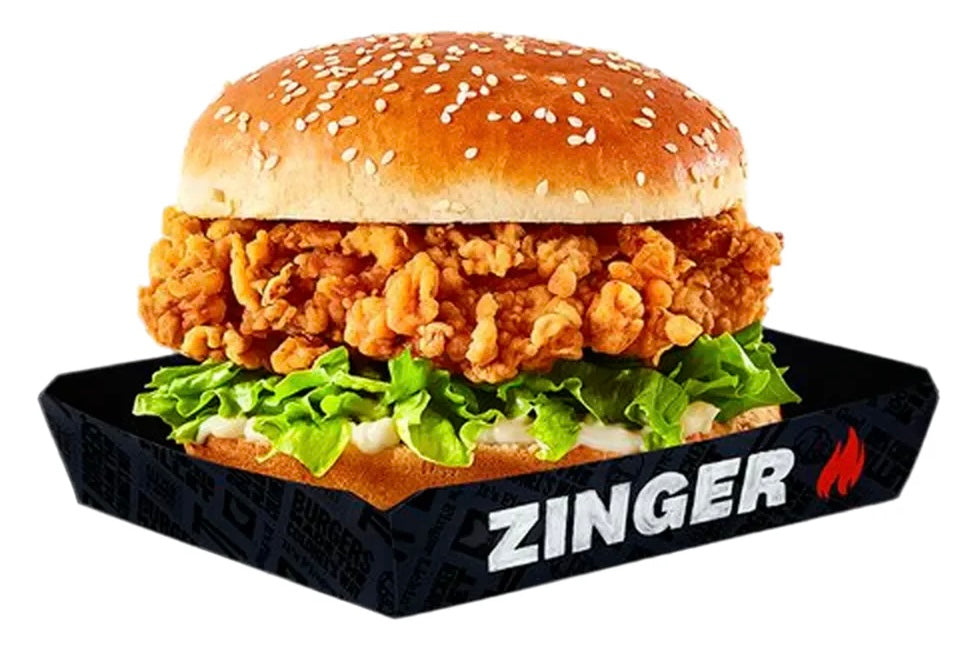 Zinger Burger 🔥