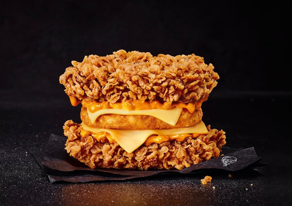 Double Down Burger