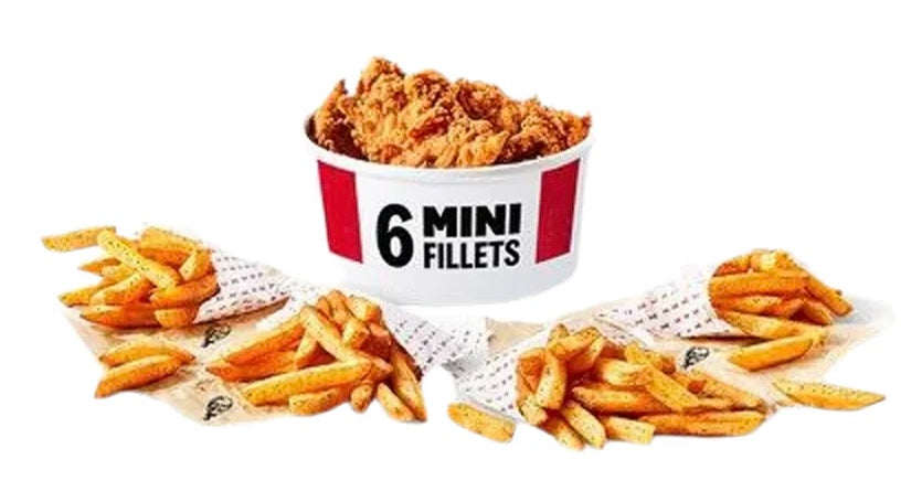 Boneless Bargain Bucket: 6 pc
