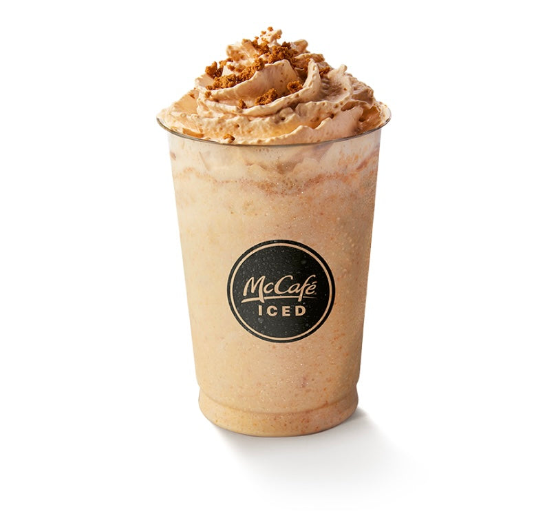 Large Biscoff Iced Frappe