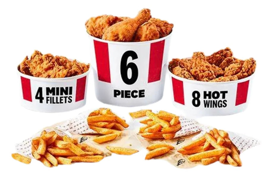 Wicked Variety Bucket: 6 pc