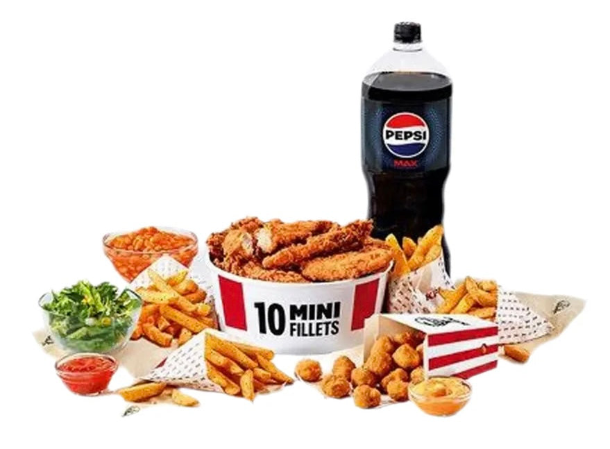 Dipping Boneless Feast: 10 pc