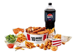 Dipping Boneless Feast: 10 pc