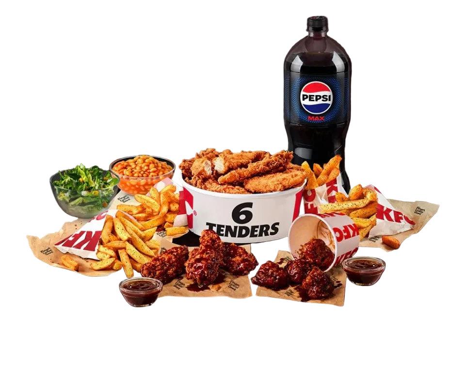 BBQ Dipping Feast: 6 PC