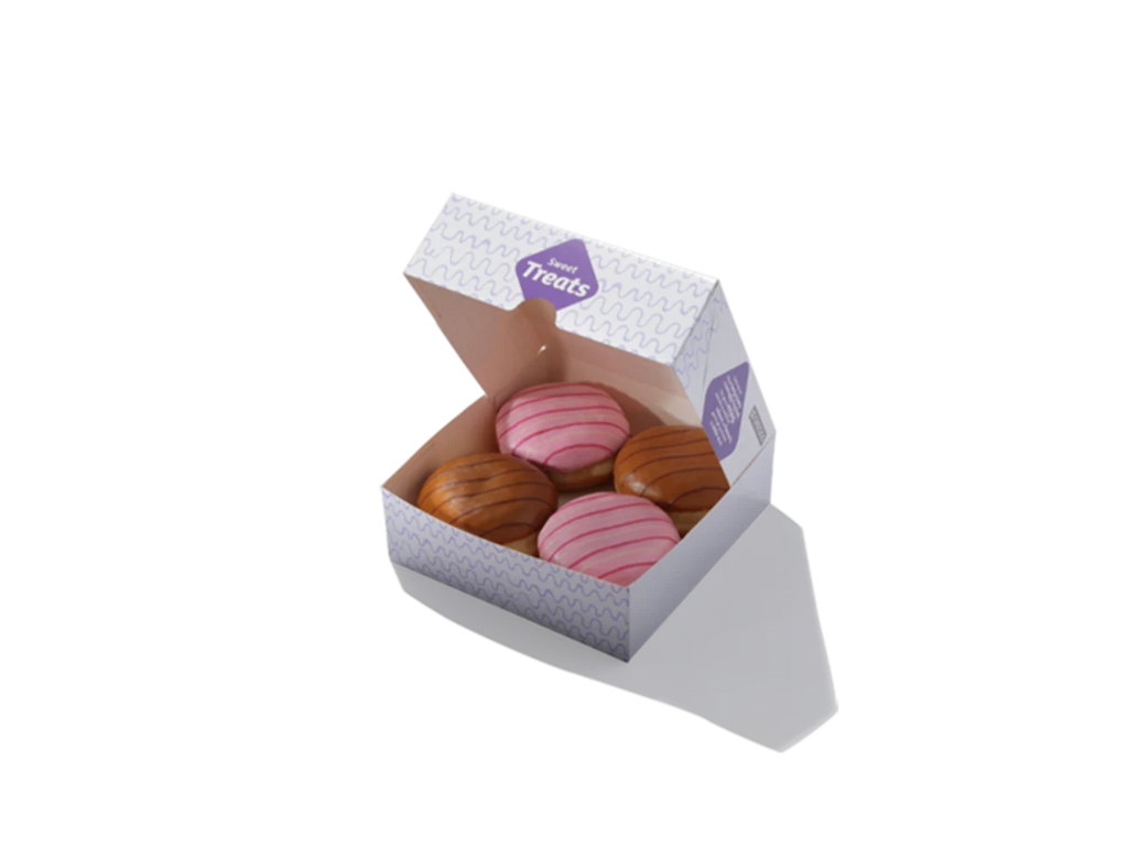 Box of Assorted Filled Doughnuts (4)