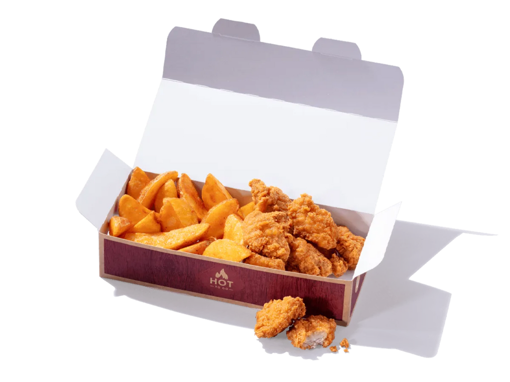 Spicy BBQ Bites and Wedges Box