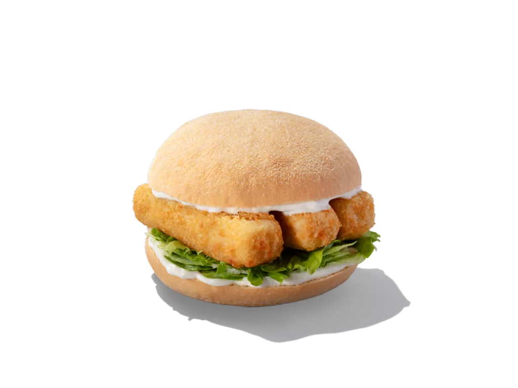 Fish Finger Sandwich with Mayo