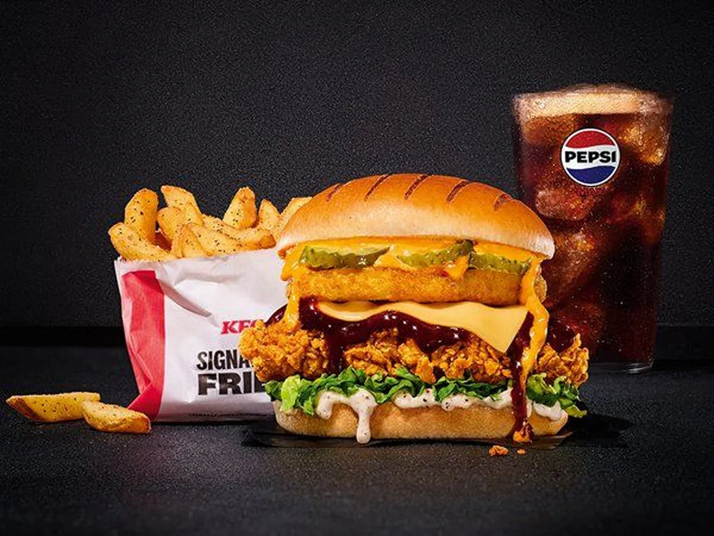 Dirty Louisiana Burger Meal