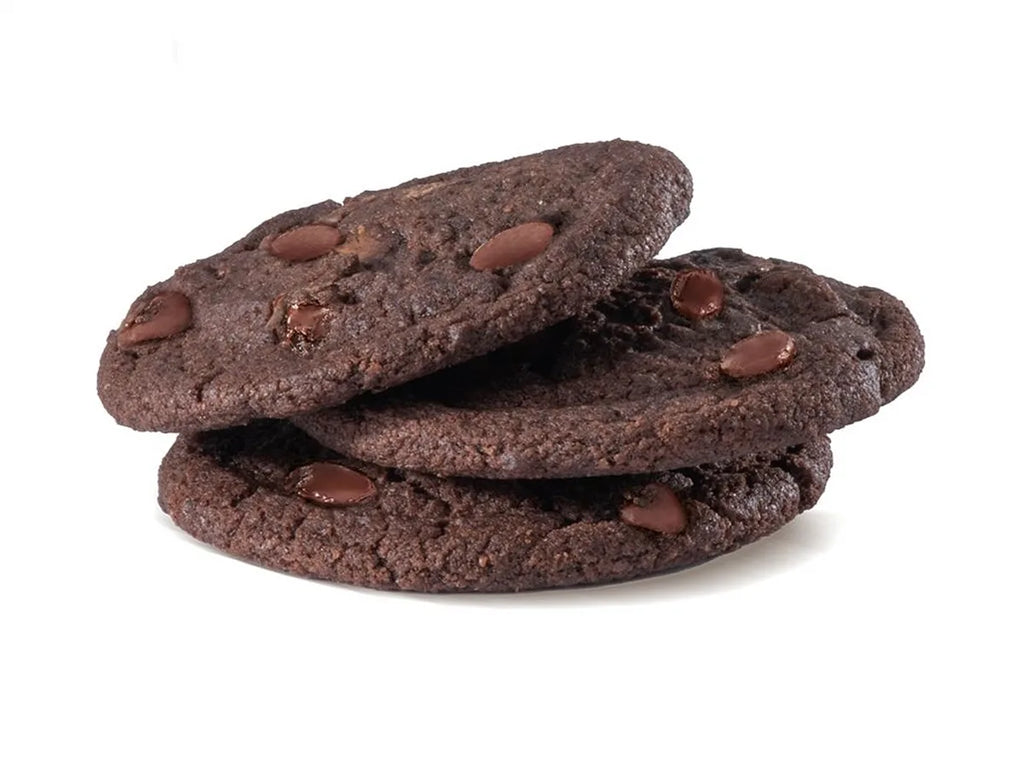 3x Double Chocolate Cookies
