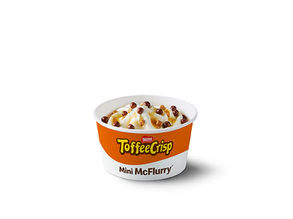 Mini Toffee Crisp McFlurry