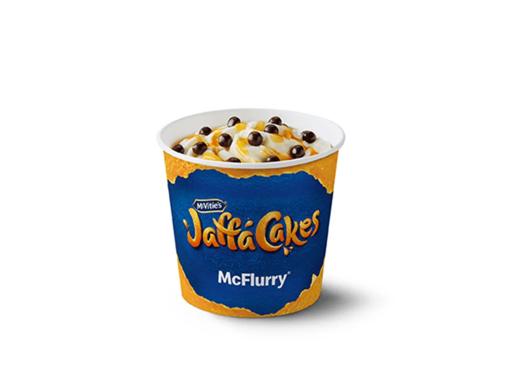 Jaffa Cake McFlurry