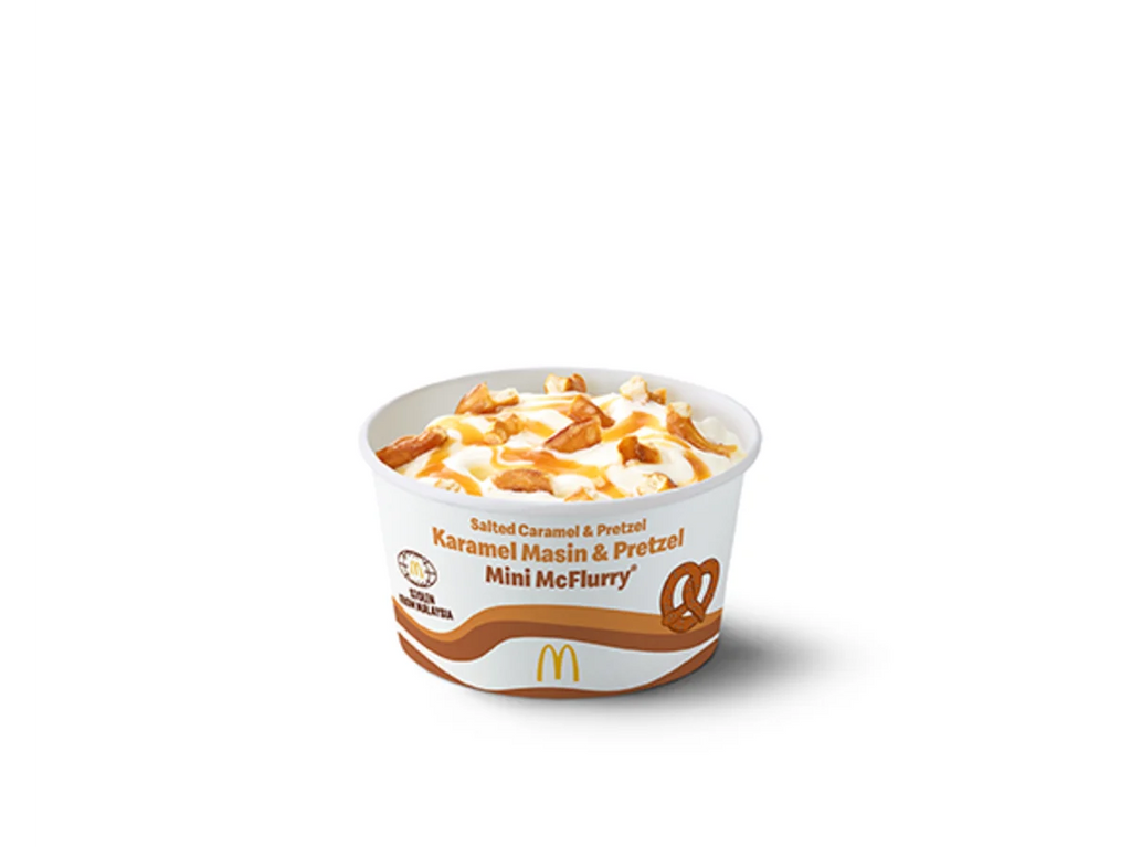 Mini Caramel Pretzel McFlurry